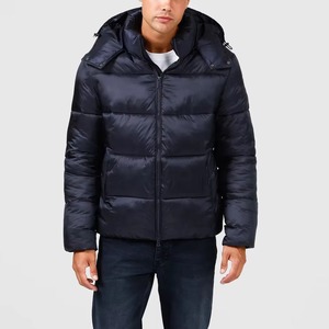 Chaqueta de Plumón para Hombre, Diseño de Moda, Personalizada, con Cuello Alto, para Invierno, Estilo Urbano - Product Image 1
