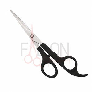 Professional Hair Scissors Stainless Steel Sharp Blade Colored Plastic <b>Handle</b> Right Handed Salon <b>Shears</b> - Product Image 3