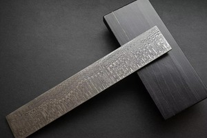 Barra de Acero de Damasco con Patrón Aleatorio, Forjada a Mano, Lámina de Metal con Alto Contenido de Carbono, Material en Bruto para Fabricación de Cuchillos Personalizados - Product Image 2