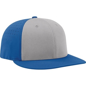 Casquette de baseball snapback colorée pour hommes, en coton haute durabilité, visière incurvée, œillets de ventilation pour respirabilité, personnalisable - Product Image 1