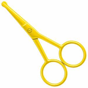 Tijeras de Acero Inoxidable Ligeras y Duraderas para Cortar Uñas, Tijeras Rectas para Recortar Bigote y Nariz, Venta al Por Mayor de Fábrica - Product Image 1