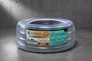 Tuyau flexible en PVC renforcé de fil d'acier anti-affaissement, tuyau à ressort de 10 mm à 45 mm pour le transfert de liquides - Product Image 2