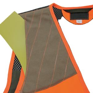 Gilet de sécurité réfléchissant personnalisé avec logo, classe 2 ANSI, LED clignotante, respirant, léger, en polyester, pour entrepôt, logistique, construction - Product Image 5
