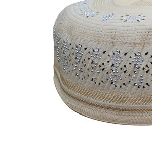 หมวกสวดมนต์มุสลิมดีไซน์ใหม่ล่าสุด คุณภาพสูง ขายส่ง รับออกแบบตามสั่ง หมวกอิสลามสำหรับผู้ใหญ่ บริการ OEM พร้อมให้บริการ - Product Image 5