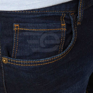 Jean pour homme léger et décontracté, taille mi-haute, style unique, sur mesure, avec design personnalisé et 100 % coton - Product Image 6