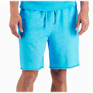 Ensemble de survêtement pour homme, coupe oversize, en molleton 100% coton respirant, avec sweat à capuche et short, effet délavé, dernier design. - Product Image 6