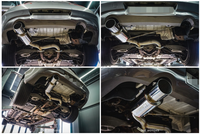 MAINTEC N1 Evrensel Paslanmaz Çelik 304 Yüksek Performanslı Egzoz Tuning Susturucusu-Yeni Özelleştirilebilir Düz Boru, KORE'de üretilmiştir