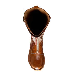 Bottes d'équitation longues pour hommes de haute qualité en cuir véritable, chaussures d'équitation en différentes couleurs et tailles avec service OEM - Product Image 4