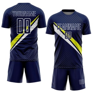 ชุดฟุตบอลชาย เสื้อ กางเกงขาสั้น ชุดกีฬาฟุตบอล ระบายอากาศ แห้งเร็ว ชุดทีมกีฬา - Product Image 1