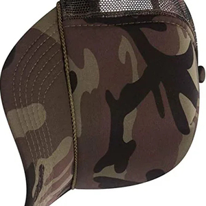 Gorra Trucker de 6 Paneles de Alta Calidad, Duradera y Transpirable, Personalizada de Fábrica, con Parche Bordado de 5 Paneles, Logotipo de Camuflaje, Malla, Diseño Clásico - Product Image 5