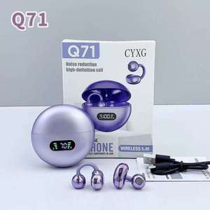 Audífonos Inalámbricos CYXG Q71, Auriculares de Clip Abiertos con Pantalla LED y Cancelación de Ruido - Product Image 2