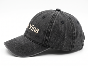 Gorra de Béisbol de Mezclilla Vintage Personalizada, Estilo Desgastado, Negra, con 6 Paneles, Logotipo Bordado, Ajustable, OEM, ODM, Venta al Por Mayor Directa de Fábrica - Product Image 4