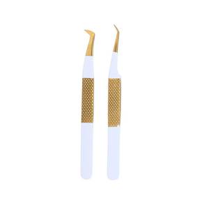 Pince à cils chirurgicale Morje personnalisée de haute qualité en acier inoxydable, pointe dentelée de précision 10 mm, prise parfaite pour faux cils - Product Image 6
