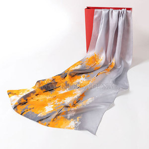 Nouveauté : Écharpes en satin de haute qualité en vente en ligne, écharpes en satin contrastées, écharpes en satin de qualité supérieure - Product Image 3