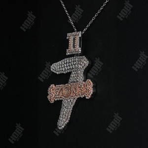Moissanite Luxury Party <b>Pendant</b> Necklace 925 Sterling <b>Silver</b> Iced Hip Hop Customized for Women Men's - Product Image 5