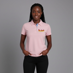 Camiseta polo de golf para mujer, al por mayor, con logotipo personalizado, de alta calidad, 100% algodón, elástica, ajustada, para mujer - Product Image 2