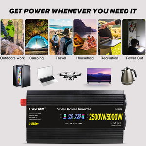 <span class=keywords><strong>LVYUAN</strong></span> DC 12V 24V TO 220V 110V Vente en gros d'usine Onduleur de véhicule 2000W 2500W 5000W Onduleur de puissance à onde sinusoïdale modifiée - Product Image 6