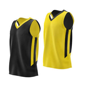 Camisetas de Baloncesto Sublimadas, Transpirables, UPF 50, 100% Poliéster, Tallas Grandes, sin Mangas, Personalizadas para Equipos, Servicio OEM, Último Modelo - Product Image 1