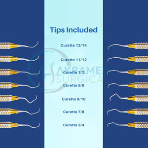 Kits de curettes Gracey avancés et fiables pour l'hygiène dentaire – Kits de curettes Gracey pratiques et de qualité supérieure pour les soins dentaires - Product Image 2