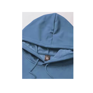 Conjunto Deportivo Unisex Azul con Capucha, Sudadera de Manga Larga con Estampado, Pantalones Deportivos Casuales, Transpirable, de Algodón, para Invierno, SHAFIQ - Product Image 3