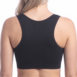 Sujetador deportivo personalizado con cremallera para mujer, espalda cruzada, ropa deportiva, sujetadores de compresión, top corto para correr, gimnasio, entrenamiento, capa base - Product Image 6