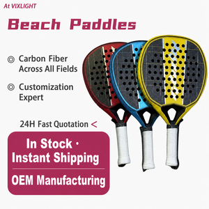 Raquette de padel en fibre de carbone 3K 18K, conception personnalisée OEM, directement de l'usine, pour les sports de plage, la compétition, la gym, le fitness et la vente en gros - Product Image 4