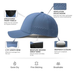 Gorras de Béisbol Personalizadas al por Mayor, Gorras de Algodón de Alta Calidad para Uso Diario, Unisex, Ajustables - Product Image 1