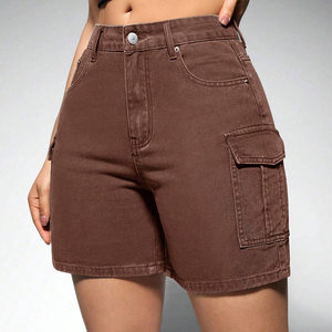 Shorts de Mezclilla para Mujer, los Más Populares del 2026, Sexy, Casuales de Verano, Ajustados, Cintura Media, Transpirables, Ecológicos, Hechos en Fábrica, Nuevo Estilo - Product Image 1