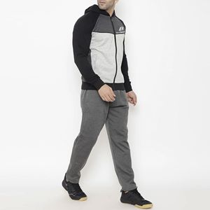 Conjunto Deportivo de Invierno con Capucha, Estilo Urbano, en Color Sólido, de Algodón Premium, para Gimnasio y Fitness, OEM y ODM, BulkBear - Product Image 4