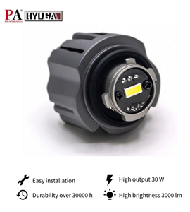 HYUGA หลอดไฟตัดหมอก LED รุ่นใหม่ TF1 6000K/3000K 30W สำหรับดัดแปลง/อัพเกรด ปี 2020~ CHR SIENTA HILUX (แพ็ค 2 ชิ้น) รับประกัน 1 ปี - Product Image 2
