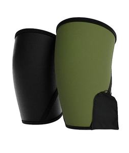 Custom Logo 7mm Neoprene <b>Compression</b> <b>Knee</b> <b>Support</b> Comfortable Training <b>Knee</b> Pad for Weightlifting Powerlifting Fitness Safety - Product Image 1