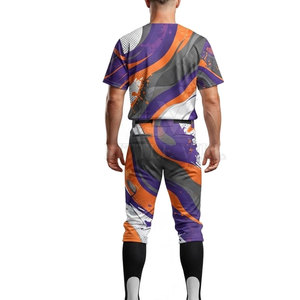 Uniforme de Béisbol Personalizado Fresh Now, Conjunto de Pantalones y Camiseta, Diseño Sublimado Premium, Poliéster Transpirable para Jugadores de Béisbol - Product Image 2