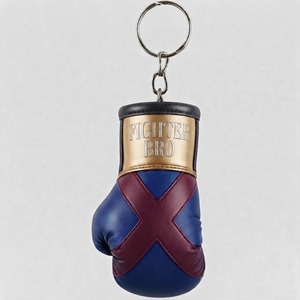 Mini porte-clés gant de combat personnalisé, ornement sportif, accessoire pour sac de sport, cadeau pour club d'arts martiaux, entraînement de boxe - Product Image 1