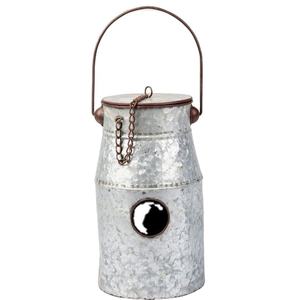 Nichoir durable en fer massif attrayant jardin Patio nichoir décoratif Robins Petits moineaux et autres maisons pour animaux de compagnie - Product Image 6