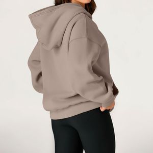 Sudadera con capucha para mujer a precio económico, suave, de forro polar, informal, para chicas, para uso diario en invierno. - Product Image 4