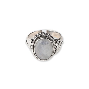 Premium High Quality Certified Natural Moonstone Gemstone 925 Solid Sterling <b>Silver</b> Bezel Setting Handmade Jewelry <b>Ring</b> - Product Image 1