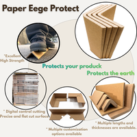 Protector de bordes en forma de U ecológico de fabricante directo protector de bordes de Venta caliente
