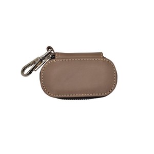 Custom Logo Genuine Leather Universal Promotional Gift <b>Car</b> Brand Keys Holder Bag case with <b>Hook</b> for All Brands Premium Designer - Product Image 5