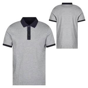 Polo de Alta Calidad, Algodón Piqué Premium, Manga Corta, Logotipo Personalizado Bordado, Ropa Deportiva Informal de Negocios para Golf y Tenis - Product Image 2