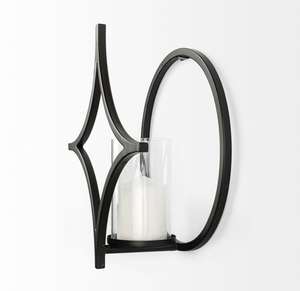 Modern Decorative Metal Wall <b>Sconce</b> With Elegant Curves For Stylish Interior Lighting Enhancement - Product Image 2