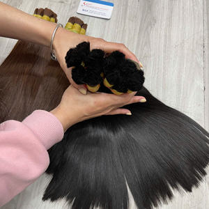 Extensiones de Cabello Humano Vietnamita 100% Natural, Cabello Liso en Paquetes, Multicolor, Listo para Enviar, Proveedor Mayorista - Product Image 6