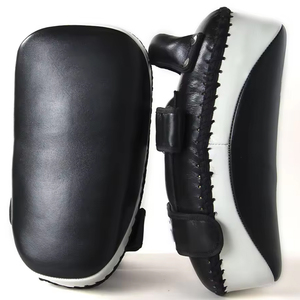 Wholesale Martial Arts Boxing Kick <b>Shield</b> with Genuine Leather Top Branded Taekwondo Kick Boxing Custom logo Punching <b>Shield</b> - Product Image 2