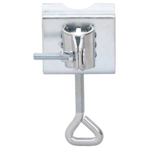 Pince compacte pour parapluie en acier galvanisé argenté, abri solaire pratique - Product Image 3