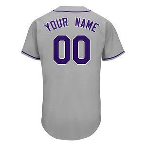 Maillot de baseball OEM pour homme, manches courtes, vêtements de sport, coupe athlétique respirante, 100% polyester, nouveau design - Product Image 4