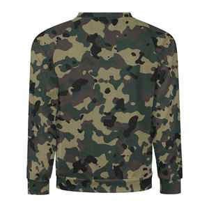 Sudadera de Camuflaje para Hombre, Cuello Redondo, Manga Larga, Estilo Casual, Sudadera con Capucha, Forro Polar de Algodón y Poliéster, Transpirable, OEM - Product Image 2