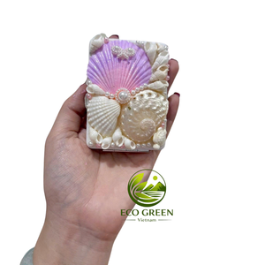 OEM ODM Custom <b>Compact</b> <b>Mirror</b> Handmade Shell Pocket Makeup <b>Mirror</b> Promotional Gift for Women - Product Image 2