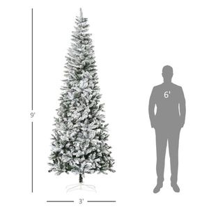 Albero di Natale di 2,7 metri, Decorazione Festiva per le Feste - Product Image 1