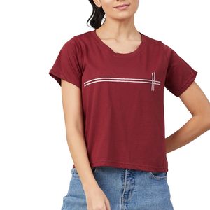 T-shirt en coton pour femme avec logo personnalisé, manches courtes, col rond, imprimé, écologique, respirant, décontracté, fabricant OEM en gros - Product Image 1