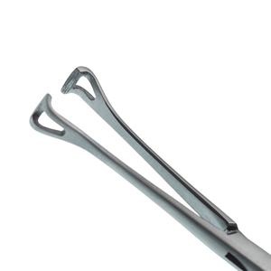 Pinzas Babcock de 5-1/2 Pulgadas con Mordazas Delicadas de 6 mm de Ancho, Pinzas Quirúrgicas Atraumáticas de Acero Inoxidable, Instrumento Médico - Product Image 4