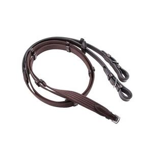 สีดำหนังม้า Anti Slip Reins ผู้ผลิตและผู้ค้าส่งที่กำหนดเองม้าหนังลื่น - Product Image 6